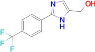 4-Hydroxymethyl-2-(4-trifluoromethyl)phenyl)-3H-imidazole