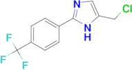 5-Chloromethyl-2-(4-(trifluoromethyl)phenyl)-1H-imidazole