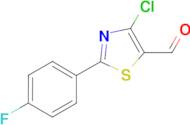 4-Chloro-2-(4-fluorophenyl)thiazole-5-carbaldehyde