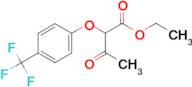 Ethyl 3-oxo-2-[4-(trifluoromethyl)phenoxy]butyrate