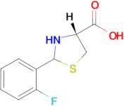 (4R)-2-(2-Fluorophenyl)thiazolidine-4-carboxylic acid