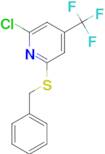 2-(Benzylthio)-6-chloro-4-(trifluoromethyl)pyridine