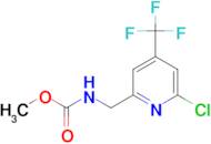 Methyl (6-chloro-4-(trifluoromethyl)pyridin-2-ylmethylcarbamate