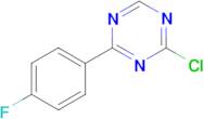 2-Chloro-4-(4-fluoro-phenyl)-[1,3,5]triazine