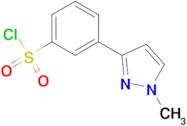 3-(1-Methyl-1H-pyrazol-3-yl)-benzenesulfonyl chloride