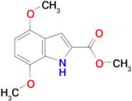 4,7-Dimethoxy-1H-indole-2-carboxylic acid methyl ester