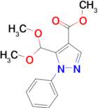 Methyl 5-(dimethoxymethyl)-1-phenyl-1H-pyrazole-4-carboxylate