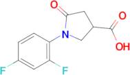 N-(2,4-Difluorophenyl)pyrrolidin-2-one-4-carboxylic acid