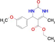 Ethyl 4-(3-methoxyphenyl)-6-methyl-2-oxo-1,2,3,4-tetrahydropyrimidine-5-carboxylate