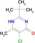 2-tert-Butyl-5-chloro-6-methylpyrimidin-4-ol