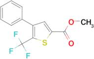 4-Phenyl-5-trifluoromethyl-thiophene-2-carboxylic acid methyl ester