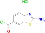 2-Aminobenzo[d]thiazole-6-carbonyl chloride hydrochloride