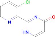 2-(3-Chloro-pyridin-2-yl)-pyrimidin-4-ol