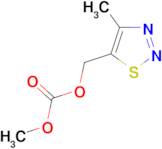 Carbonic acid methyl ester 4-methyl-[1,2,3]thiadiazol-5-ylmethyl ester