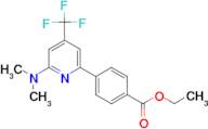 Ethyl 4-[6-(dimethylamino)-4-(trifluoromethyl)pyridin-2-yl]benzoate