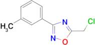 5-Chloromethyl-3-m-tolyl-[1,2,4]oxadiazole