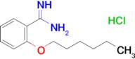 2-Hexyloxy-benzamidine; hydrochloride