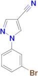 1-(3-Bromo-phenyl)-1H-pyrazole-4-carbonitrile