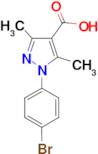 1-(4-Bromophenyl)-3,5-dimethyl-1H-pyrazole-4-carboxylic acid