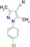 1-(4-Chlorophenyl)-3,5-dimethyl-1H-pyrazole-4-carbonitrile