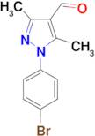 1-(4-Bromophenyl)-3,5-dimethyl-1H-pyrazole-4-carboxaldehyde