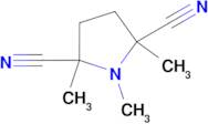 1,2,5-Trimethyl-pyrrolidine-2,5-dicarbonitrile