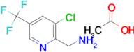 C-(3-Chloro-5-trifluoromethyl-pyridin-2-yl)-methylamine; compound with acetic acid