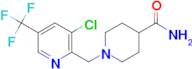 1-(3-Chloro-5-trifluoromethyl-pyridin-2-ylmethyl)-piperidine-4-carboxylic acid amide