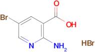 2-Amino-5-bromo-nicotinic acid; hydrobromide