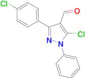 5-Chloro-3-(4-chloro-phenyl)-1-phenyl-1H-pyrazole-4-carbaldehyde