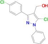 [5-Chloro-3-(4-chloro-phenyl)-1-phenyl-1H-pyrazol-4-yl]-methanol