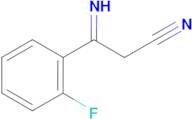 (Z)-3-Amino-3-(2-fluoro-phenyl)-acrylonitrile