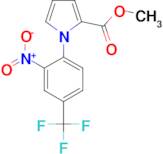 1-(2-Nitro-4-trifluoromethyl-phenyl)-1H-pyrrole-2-carboxylic acid methyl ester