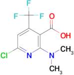 6-Chloro-2-dimethylamino-4-trifluoromethyl-nicotinic acid