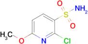 2-Chloro-6-methoxy-pyridine-3-sulfonic acid amide