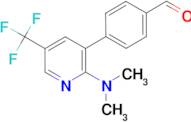 4-(2-Dimethylamino-5-trifluoromethyl-pyridin-3-yl)-benzaldehyde