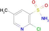 2-Chloro-5-methyl-pyridine-3-sulfonic acid amide