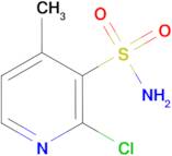 2-Chloro-4-methyl-pyridine-3-sulfonic acid amide