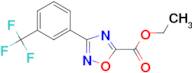 3-(3-Trifluoromethyl-phenyl)-[1,2,4]oxadiazole-5-carboxylic acid ethyl ester