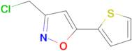 3-Chloromethyl-5-thiophen-2-yl-isoxazole