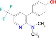 4-(2-Dimethylamino-5-trifluoromethyl-pyridin-3-yl)-phenol