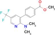 Methyl 4-[2-(dimethylamino)-5-(trifluoromethyl)pyridin-3-yl]benzoate