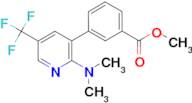 Methyl 3-[2-(dimethylamino)-5-(trifluoromethyl)pyridin-3-yl]benzoate