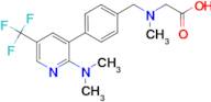 {[4-(2-Dimethylamino-5-trifluoromethyl-pyridin-3-yl)-benzyl]-methyl-amino}-acetic acid