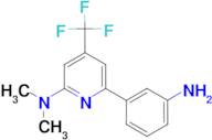 [6-(3-Amino-phenyl)-4-trifluoromethyl-pyridin-2-yl]-dimethyl-amine