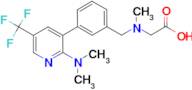 {[3-(2-Dimethylamino-5-trifluoromethyl-pyridin-3-yl)-benzyl]-methyl-amino}-acetic acid