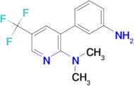 [3-(3-Amino-phenyl)-5-trifluoromethyl-pyridin-2-yl]-dimethyl-amine