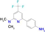 [6-(4-Amino-phenyl)-4-trifluoromethyl-pyridin-2-yl]-dimethyl-amine