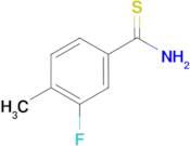 3-Fluoro-4-methyl-thiobenzamide