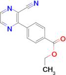 Ethyl 4-(3-cyanopyrazin-2-yl)benzoate